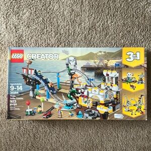 Lego Creator 3 in 1 Pirate Roller Coaster Set 31084- New in Box- never opened